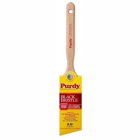 Purdy 2" Angle Sash Black China Bristle, Paint Brush, Wood Handle 144116020